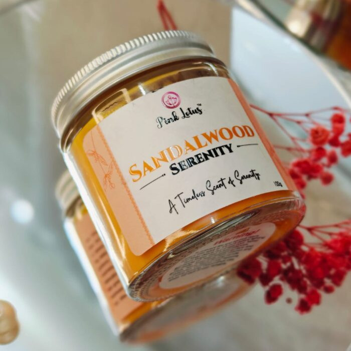 sandalwood scented candle