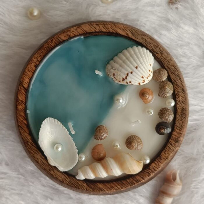 Beachside Serenity Ocean Breeze Scented Candle